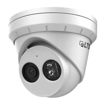 Dome-style IP security camera